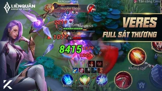 Veres Full Sát Thương Hồi Máu Liên Tục