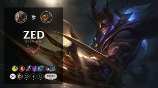 Cách Chơi Zed Mid Leo Xếp Hạng Cực Hay