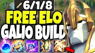 Galio Đi Mid Trang Bị Này Quá Nhiều Dame 