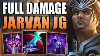 Jarvan Rừng Build Đồ Sát Lực Quá Khoẻ 