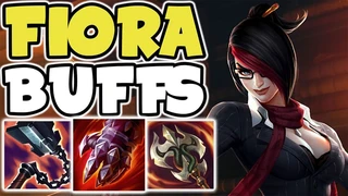 Fiora Trang Bị Vừa Được Buff Cực Lỗi 