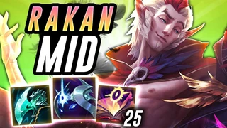 Rakan Đi Mid Build Đồ Ap Mạnh Bất Ngờ 