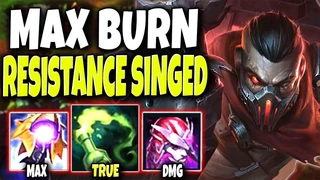 Singed Quá Khó Chịu Khi Build Đồ Thế Này