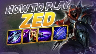Zed Mid Cách Chơi Cực Hiệu Quả 