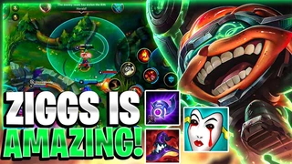 Build Đồ Cực Khó Chịu Cho Ziggs Đi MId