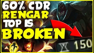 Rengar Trang Bị Full Hồi Chiêu Quá Đáng Sợ