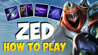 Cách Chơi Zed Mid Đối Đầu Với Các Xạ Thủ 