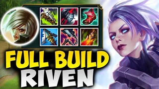 Riven Trang Bị Cực Mạnh Chiến Thắng Dễ Dàng 
