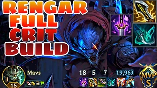 Rengar Full Chí Mạng Sức Mạnh Quá Đáng Sợ
