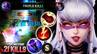 Evelynn Rừng Trận Đấu Ăn 21 Mạng Cực Khoẻ 