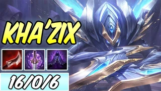 Kha'zix Rừng Build Đồ Sát Lực Cực Nhiều Dame