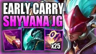 Shyvana Rừng Trận Đấu Gánh Team