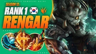 Rengar Build Đồ Kiểu Hàn Quốc Quá Lỗi 