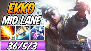 Ekko Đi Mid Mạnh Thật Sự