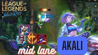 Akali Đi Mid Lúc Nào Cũng Mạnh