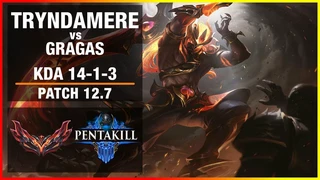 Tryndamere Trận Đấu Ăn Pentakill Cực Hay