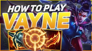 Vayne Ad Trang Bị Và Bảng Bổ Trợ Thế Nào