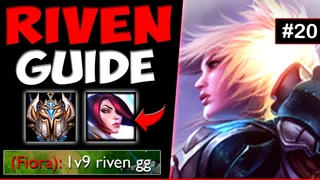 Riven Kèo Đấu Cực Căng Với Fiora 