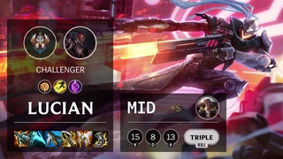 Lucian Đi Mid Đang Rất Được Ưa Chuộng 