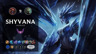 Shyvana Rừng Kiểm Soát Mục Tiêu Lớn Là Dễ 