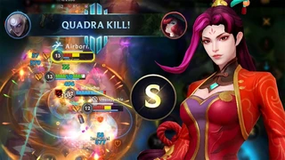 Diana Rừng Pha Giao Tranh Ăn Quadrakill Đẹp Mắt 