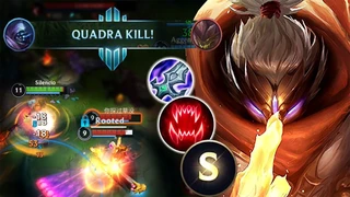 Jax Rừng Trận Đấu Ăn Quadrakill Quá Hay