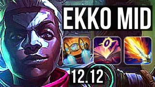 Bộ Build Cực Mạnh Cho Ekko Đi Mid