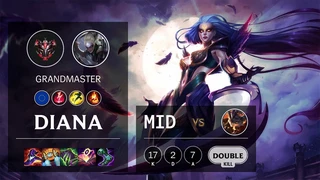 Diana Vị Tướng Đi Mid Cũng Cực Mạnh 