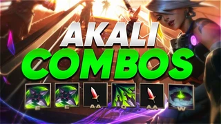 Akali Sát Thủ Cách Combo Nhiều Dame Nhất 