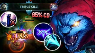Rengar Trang Bị Lưỡi Hái Hồi Chiêu Cực Nhanh