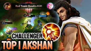 Akshan Rank Thách Đấu Chơi Quá Khác Biệt