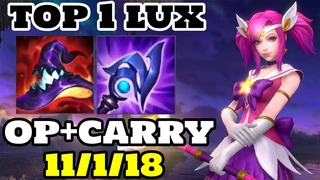 Lux Mid Trang Bị Gánh Đội Cực Gắt 