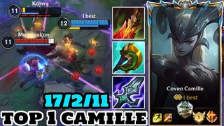 Camille Đi Rừng Trận Đấu Ăn 17 Kill Quá Mạnh