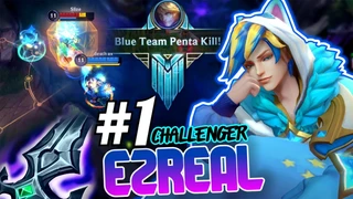 Ezreal Rank Thách Đấu Ăn Pentakill Cực Mạnh