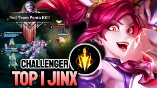 Jinx Ad Ăn Pentakill Gánh Team Cực Hay