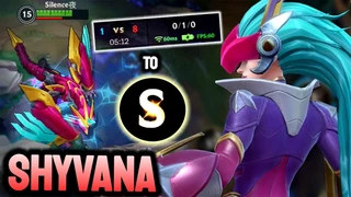 Shyvana Rừng Trận Đấu Chơi Cực Kì Hay