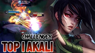 Akali Rank Thách Đấu Combat Cực Kì Tự Tin
