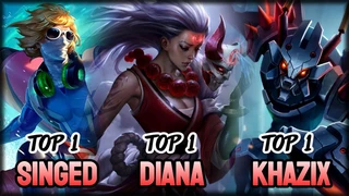 Kha'zix Rừng Trận Đấu Gặp Toàn Cao Thủ 