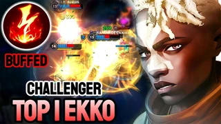 Ekko Mang Bảng Sốc Điện Được Buff Cực Khoẻ 