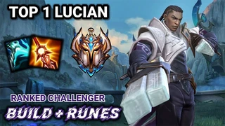Lucian Build Đồ Chí Mạng Bắn Cực Khoẻ