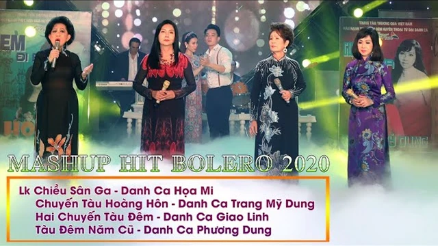 Liên Khúc: Tàu Đêm Đợi Chờ (Đêm Huyền Thoại) - Họa Mi, Trang Mỹ Dung, Giao Linh, Phương Dung