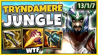 Tryndamere Đi Rừng Cực Mạnh Với Build Đồ Chí Mạng