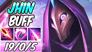 Jhin Xạ Thủ Được Buff Sức Mạnh Quá Khủng Khiếp
