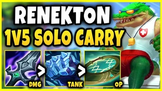 Renekton Đi Top Vẫn Quá Mạnh Mẽ Với Build Đồ Này