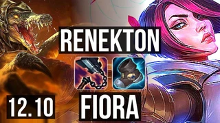 Cách Dùng Renekton Đi Top Thắng Kèo Với Fiora