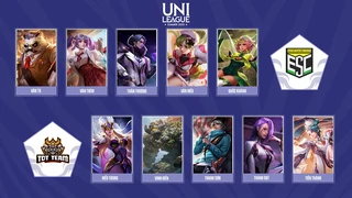 Trận 1 Cặp Đấu ICTU vs TDT Giải Đấu AOV Uni League Summer 2022