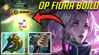 Fiora Chí Mạng Siêu Đỉnh Cân Chặt Đường Top