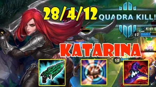 Katarina Ăn Quadkill Cực Dễ Cùng Trang Bị Này