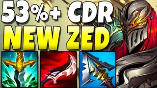 Zed 53% Hồi Chiêu Siêu Khỏe Gánh Team