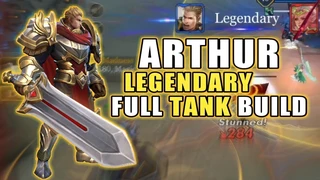 Arthur Full Tank Bất Tử Giao Tranh
